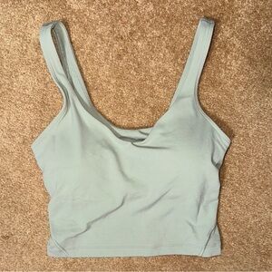 lululemon athletica Light Green Tank Top